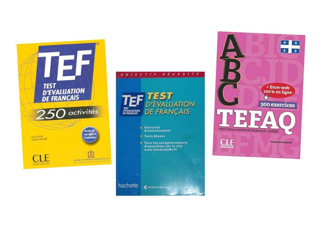 3 livres pour se préparer au TEF.